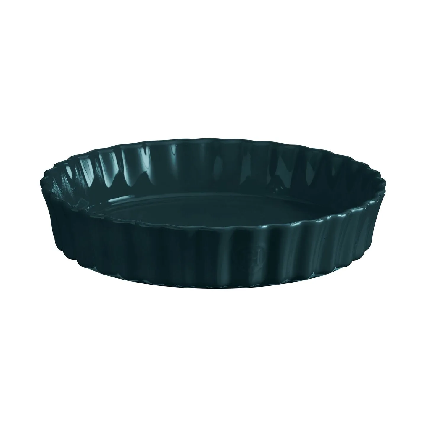 Emile Henry pie dish Ø28 cm, Petrol Emile Henry