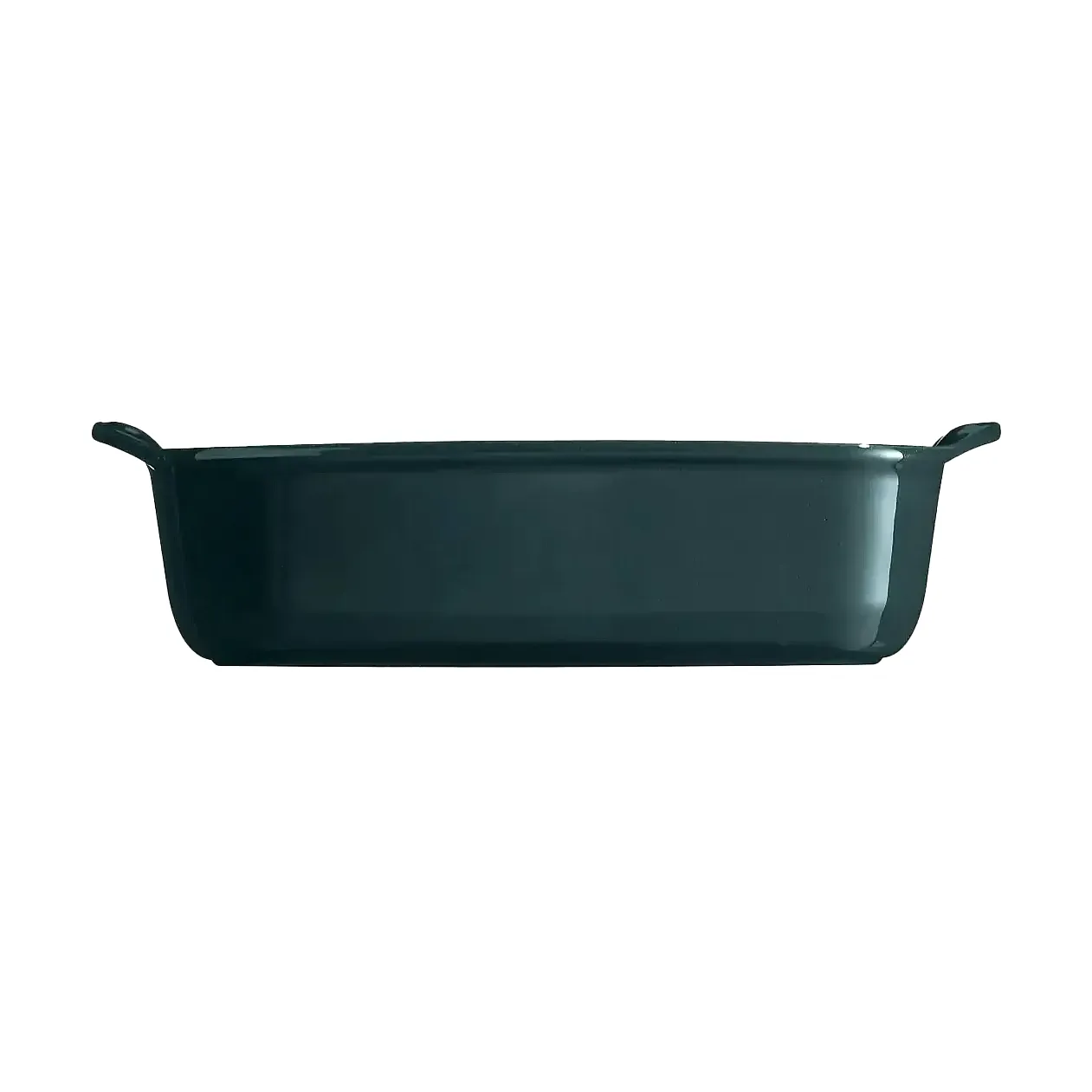 Emile Henry rectangular oven dish 0.7 L, Petrol Emile Henry