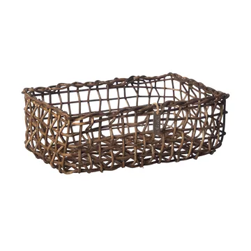 Ernst basket set rectangular 2 pieces - Dark brown - ERNST
