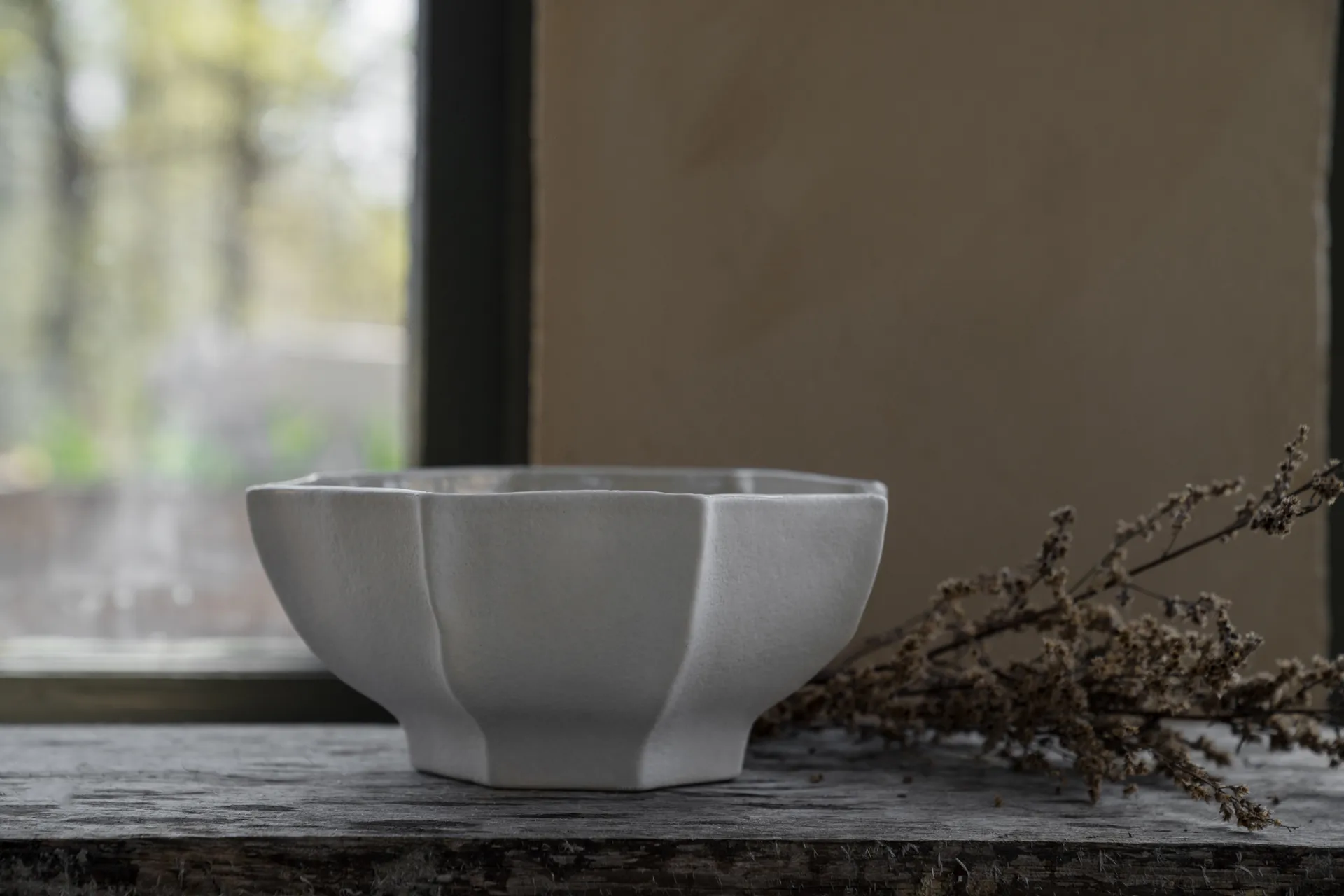 Ernst bowl natural white, Ø22.5 cm ERNST