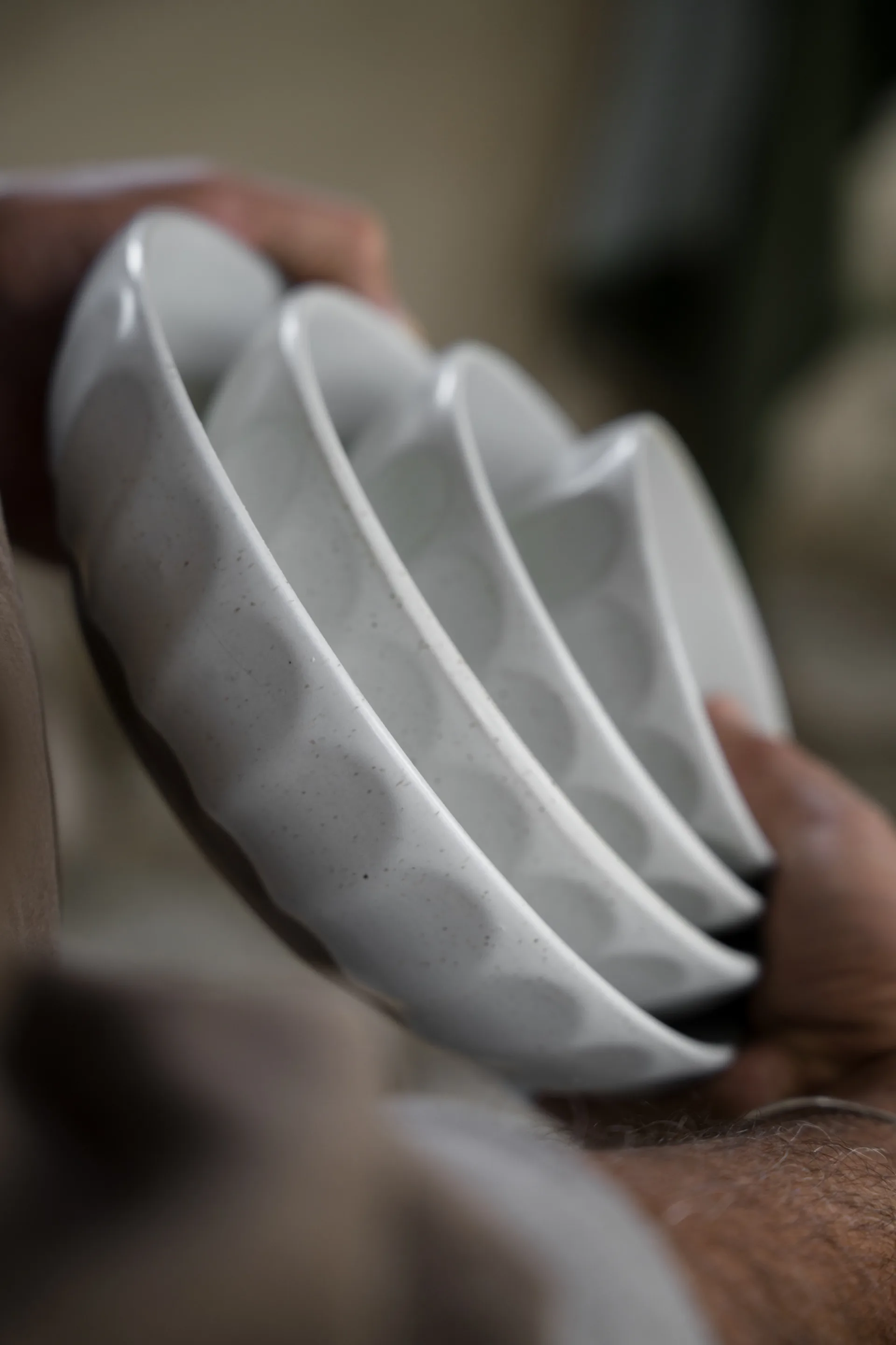 Ernst bowl stoneware, White-nature, Ø20 cm ERNST