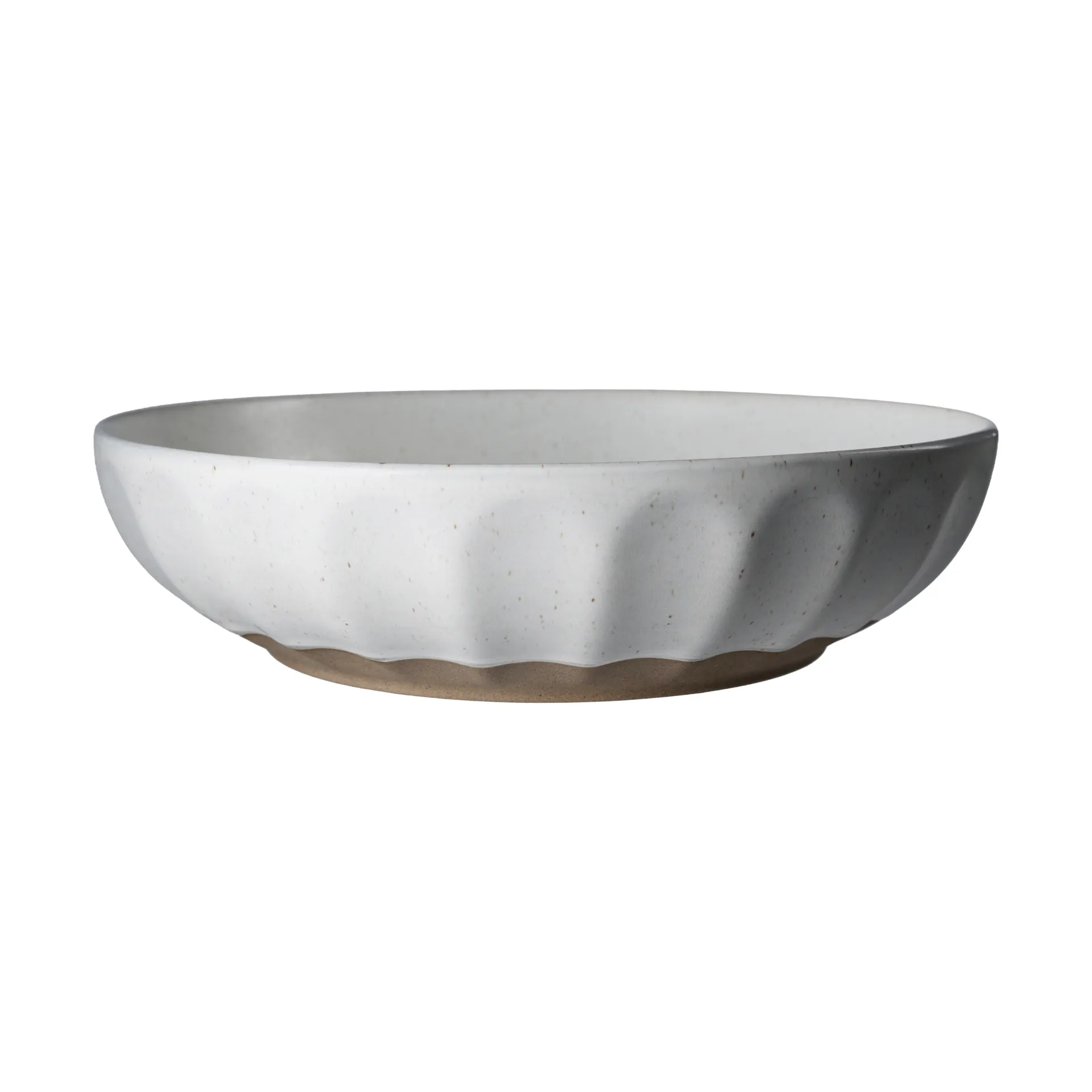 Ernst bowl stoneware, White-nature, Ø24 cm ERNST