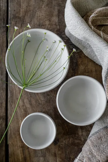 Ernst bowl - White-natural base, Ø14 cm - ERNST