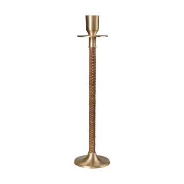 Ernst braided candleholder - Brass, Ø8x30 cm - ERNST