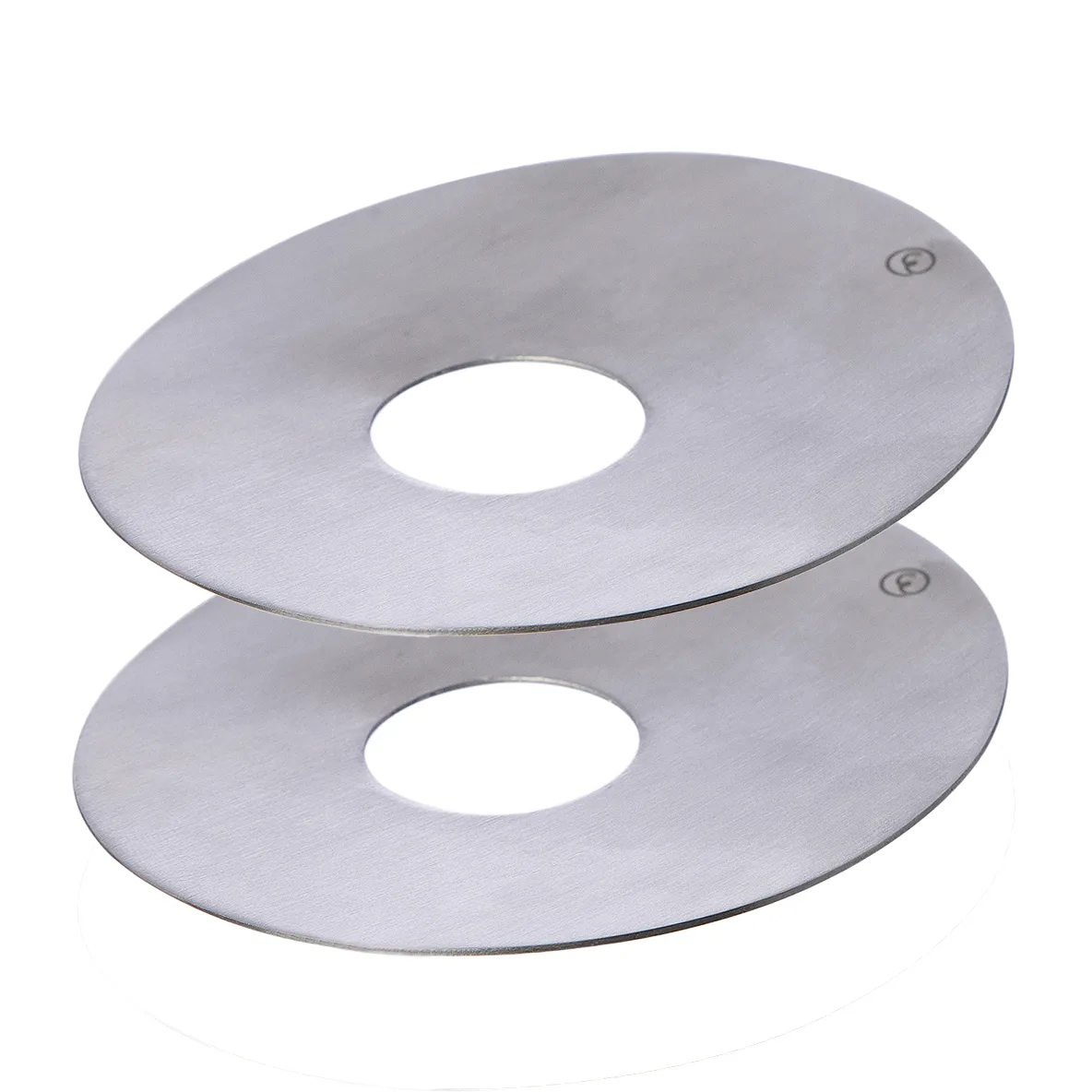 Ernst candle cuff Ø8.3 cm 2-pack, Brushed metal  ERNST