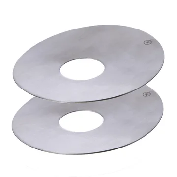 Ernst candle cuff Ø8.3 cm 2-pack - Brushed metal  - ERNST