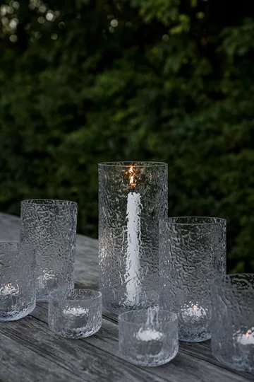 Ernst candle holder for taper candles patterned - Ø11x25 cm - ERNST