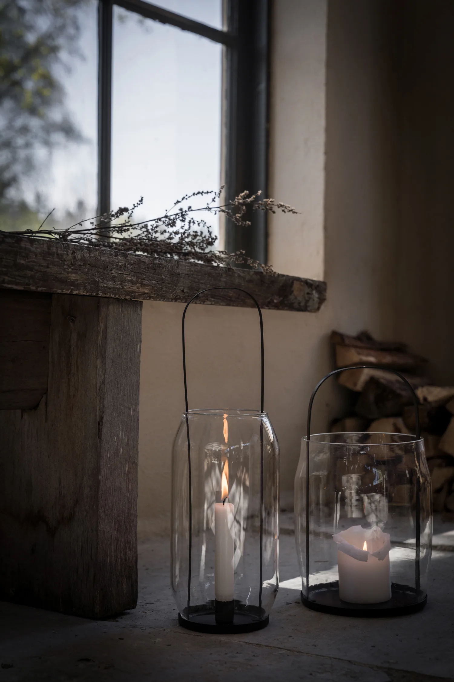 Ernst candle holder for tea light 22 cm, black ERNST