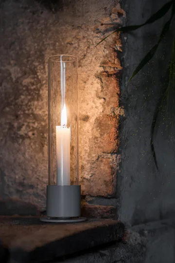 Ernst candle holder glass cylinder Ø7.5 cm - Mole - ERNST