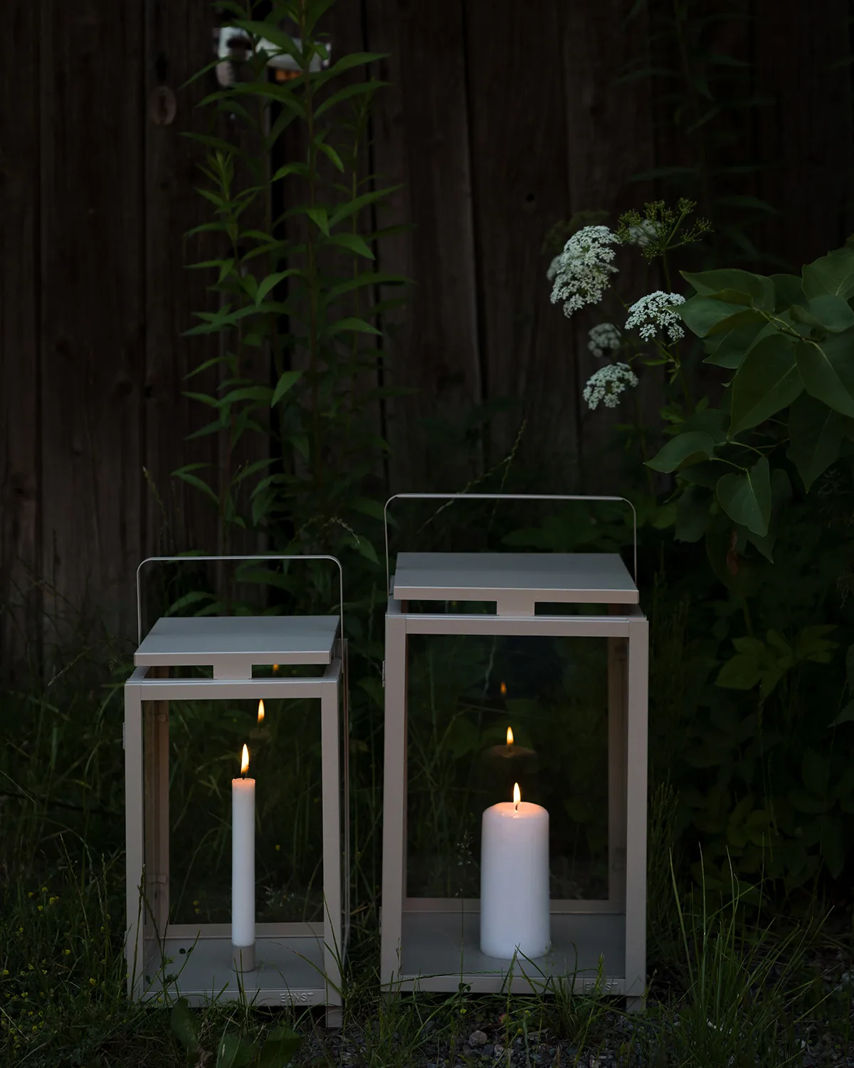 Ernst candleholder for taper candles 16x43 cm, Beige ERNST