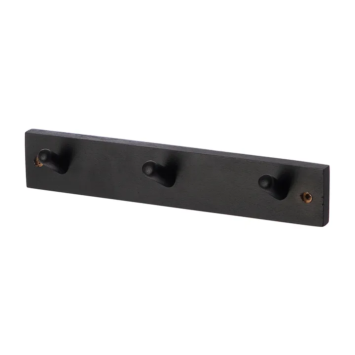 Ernst coatrack 3 hooks - Black - ERNST