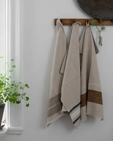 Ernst kitchen towel - Natural-caramel-white, 47x70 cm - ERNST
