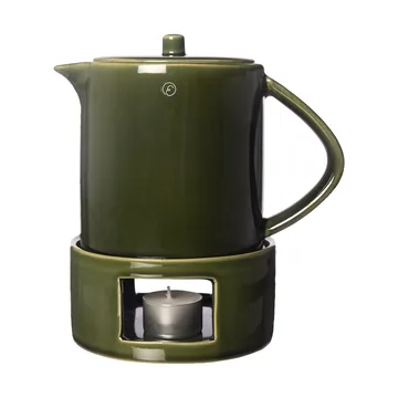 Ernst mulled wine jug with warmer - Green - ERNST