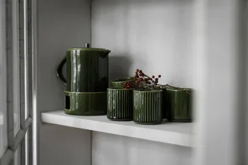 Ernst mulled wine jug with warmer - Green - ERNST