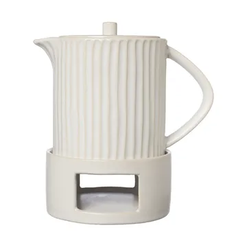 Ernst mulled wine jug with warmer - Natural white - ERNST