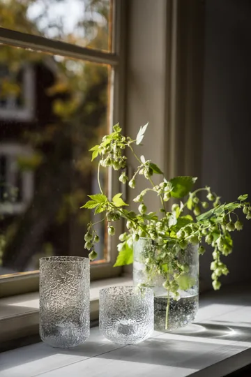 Ernst patterned candle holder - Ø9x15 cm - ERNST