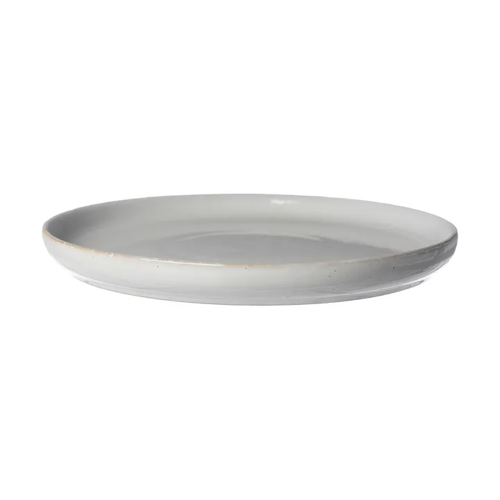 Ernst plate Ø24.5 cm - Natural white - ERNST