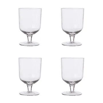 Ernst snaps glass 4-pack - Clear - ERNST