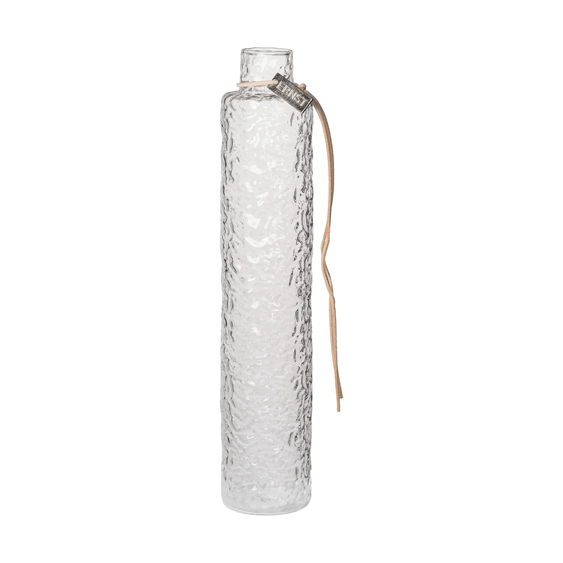 Ernst structure glass vase clear, Ø5x25 cm ERNST