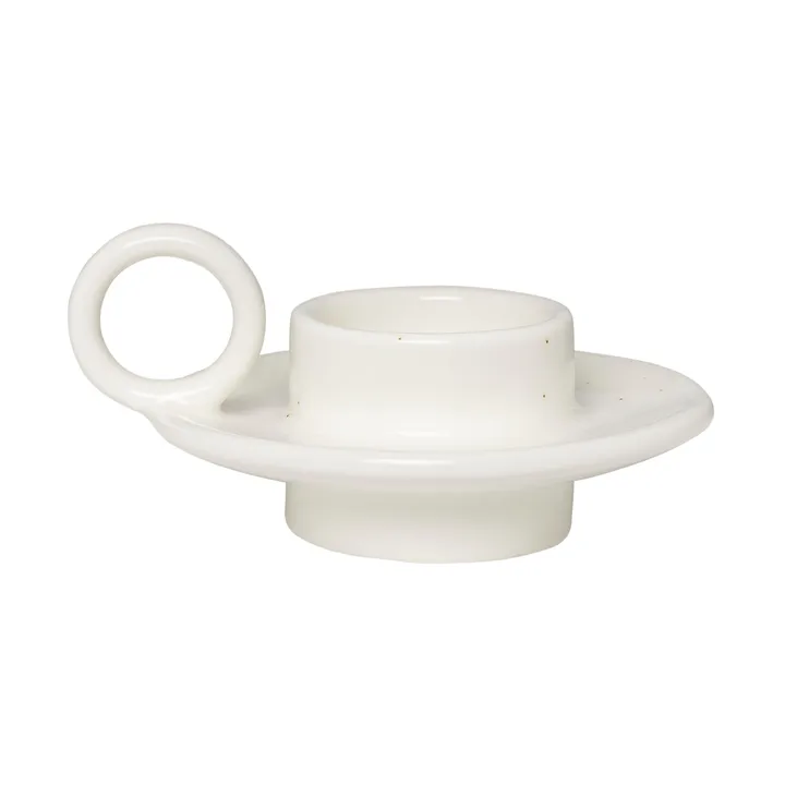 Ernst tealight holder Ø11.5 cm - Vanilla - ERNST