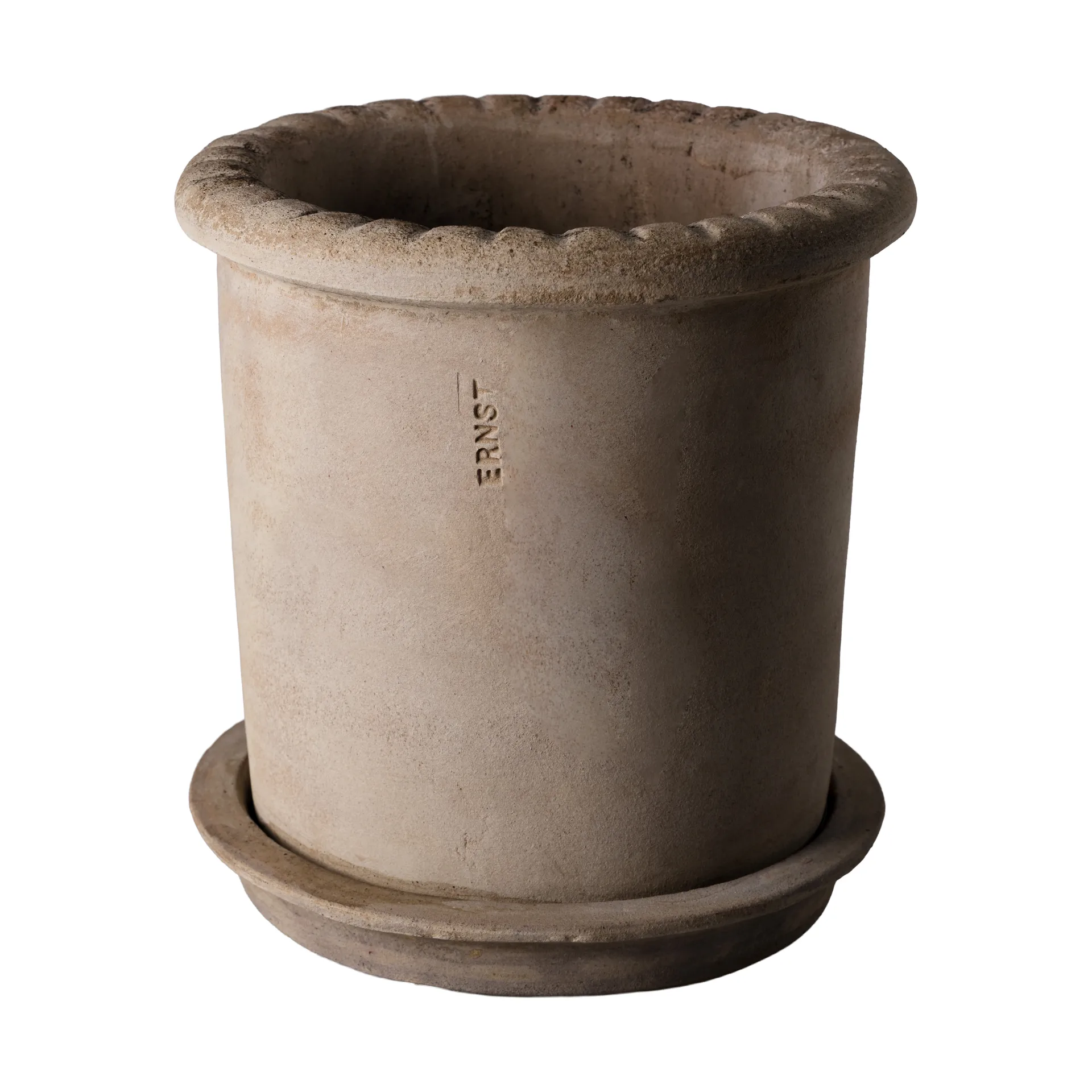 Ernst terracotta pot with saucer, Ø20x20 cm ERNST