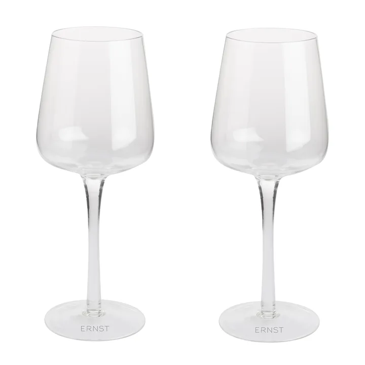 Ernst wine glass 2-pack - clear - ERNST