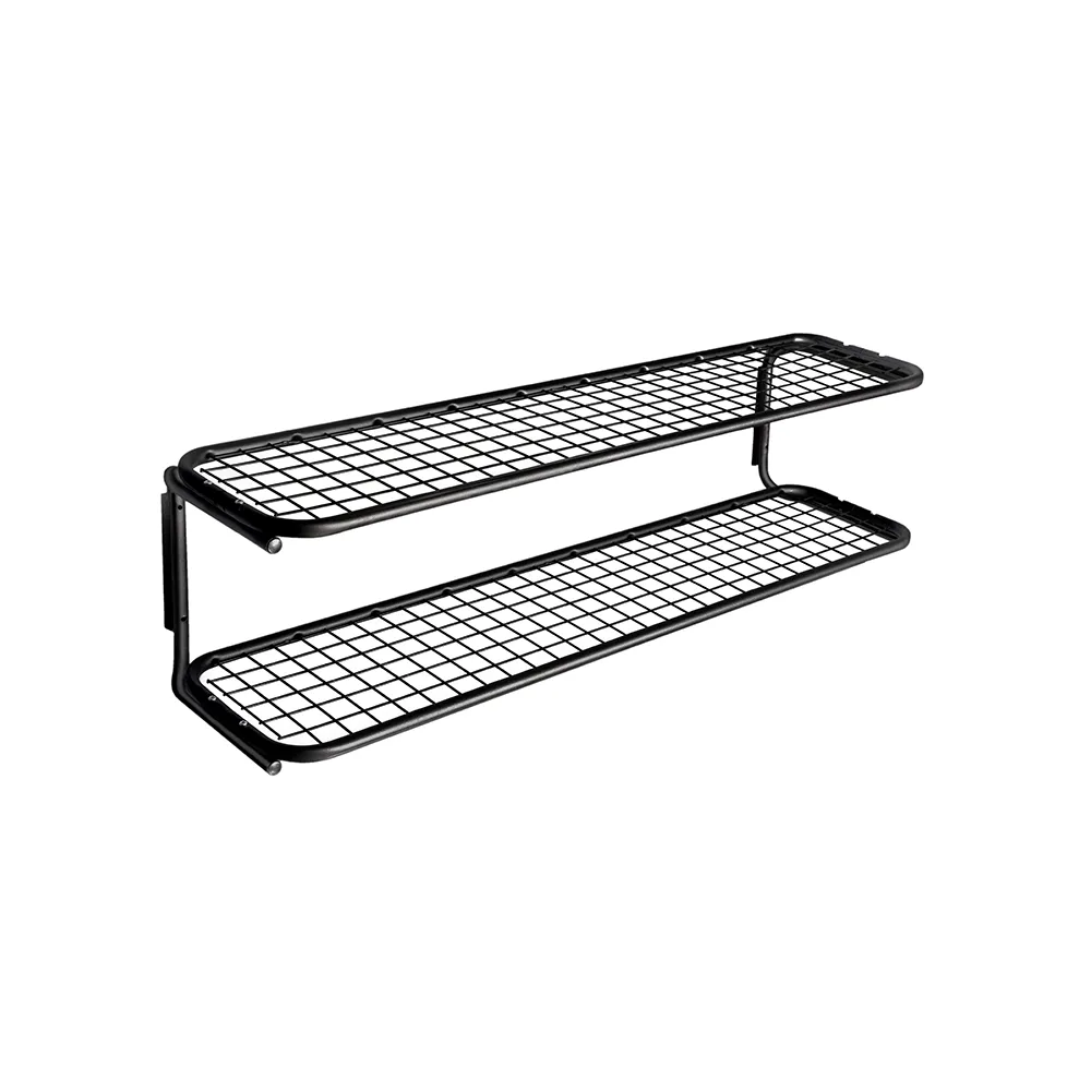Classic 650 shoe shelf, Black/black, 2 levels, 50 cm Essem Design