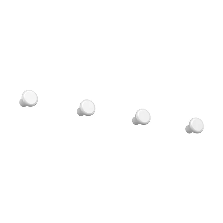 Classic hook small 4-pack - White - Essem Design