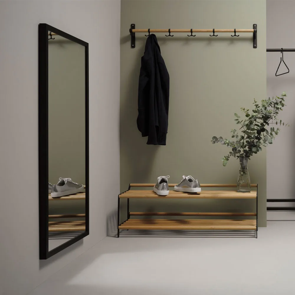 Klara mirror, Black Essem Design