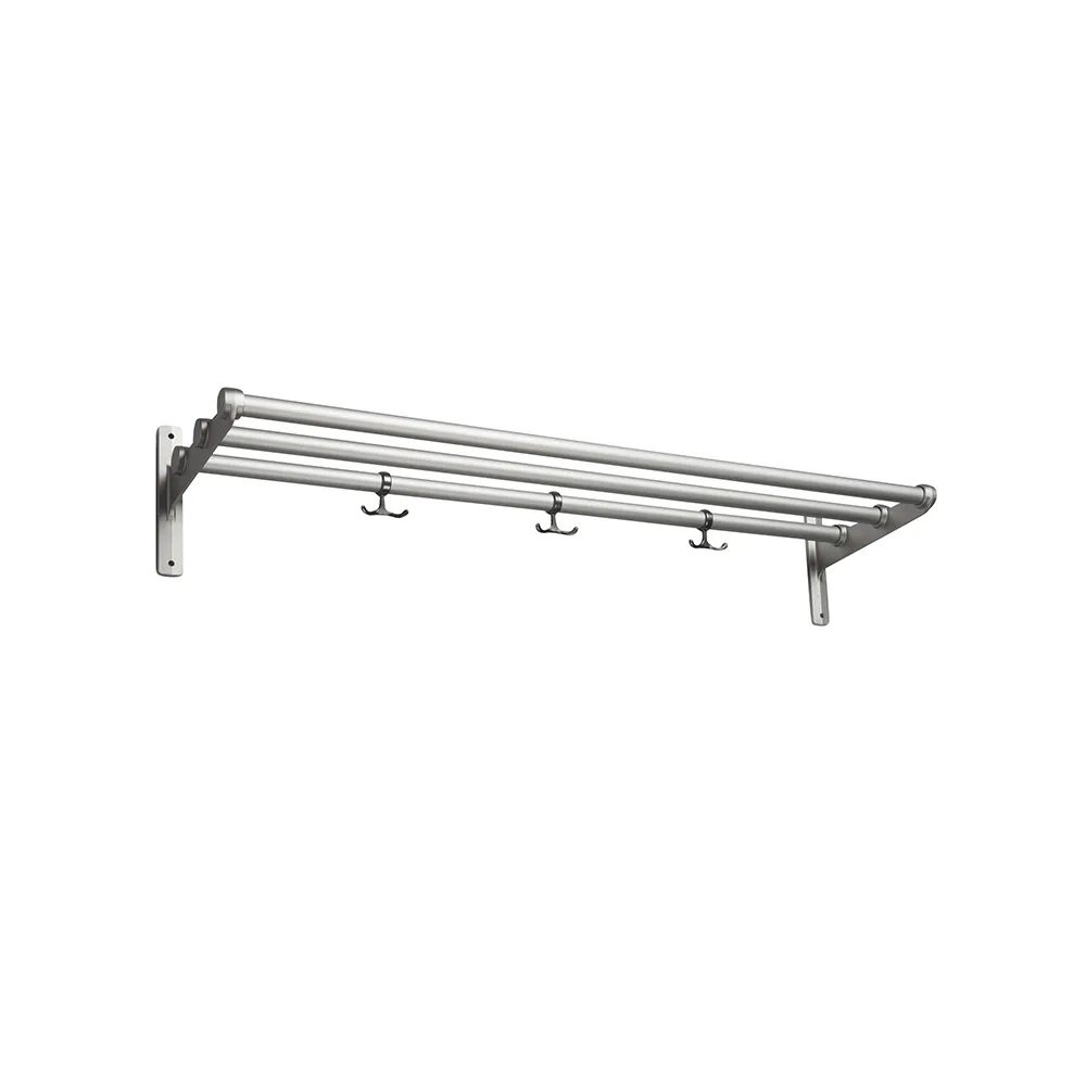 Nostalgi Shoe or hat shelf, Aluminium, aluminium stand Essem Design