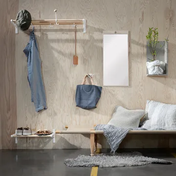 Tillbakablick rectangular mirror - Black - Essem Design