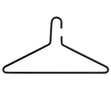Triangel hanger 3-pack - black - Essem Design