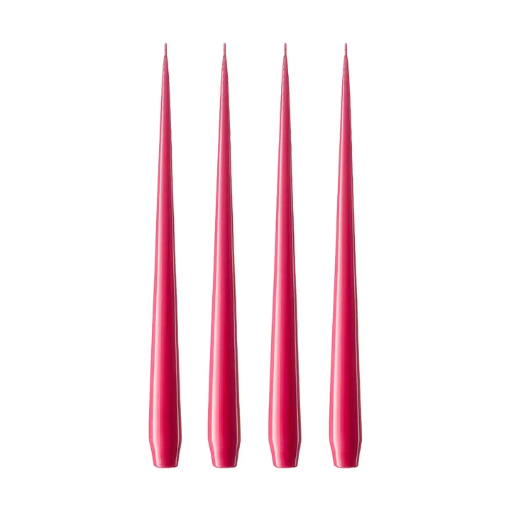ester & erik light 4-pack lacquered - Deep pink 41/2, 42 cm - ester & erik