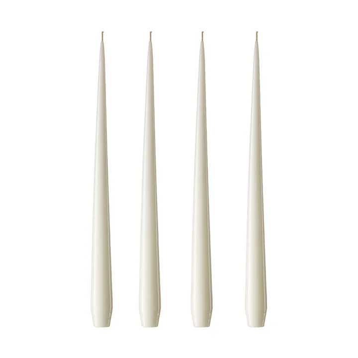 ester & erik light 4-pack lacquered - ivory, 32 cm - ester & erik