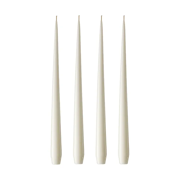 ester & erik light 4-pack lacquered - ivory, 42 cm - ester & erik