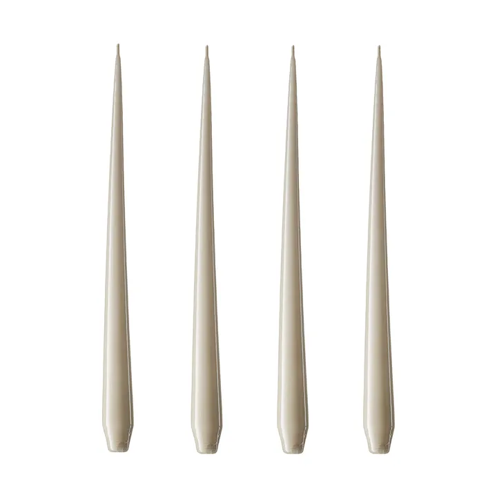 ester & erik light 4-pack lacquered - linen grey, 32 cm - ester & erik