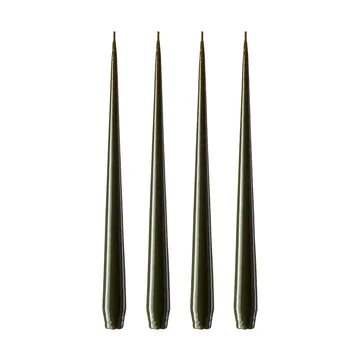 ester & erik light 4-pack lacquered - mörk deep forest, 32 cm - ester & erik