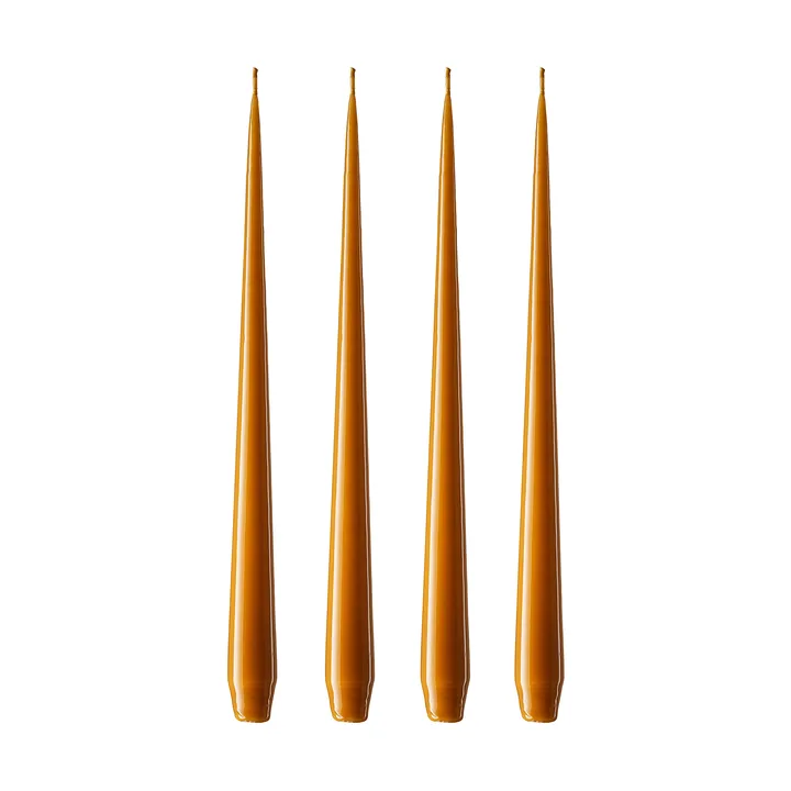 ester & erik light 4-pack lacquered - mörk saffran, 32 cm - ester & erik