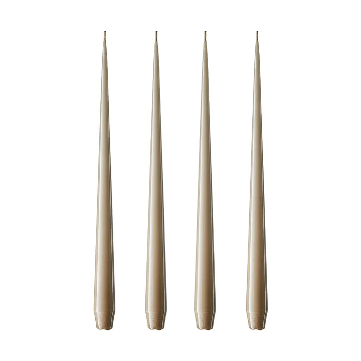 ester & erik light 4-pack lacquered - nougat note, 32 cm - ester & erik