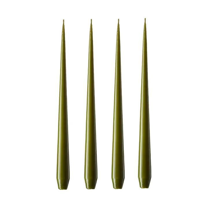 ester & erik light 4-pack lacquered - olive glow, 32 cm - ester & erik