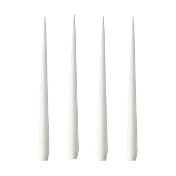ester & erik light 4-pack lacquered - pure white, 32 cm - ester & erik
