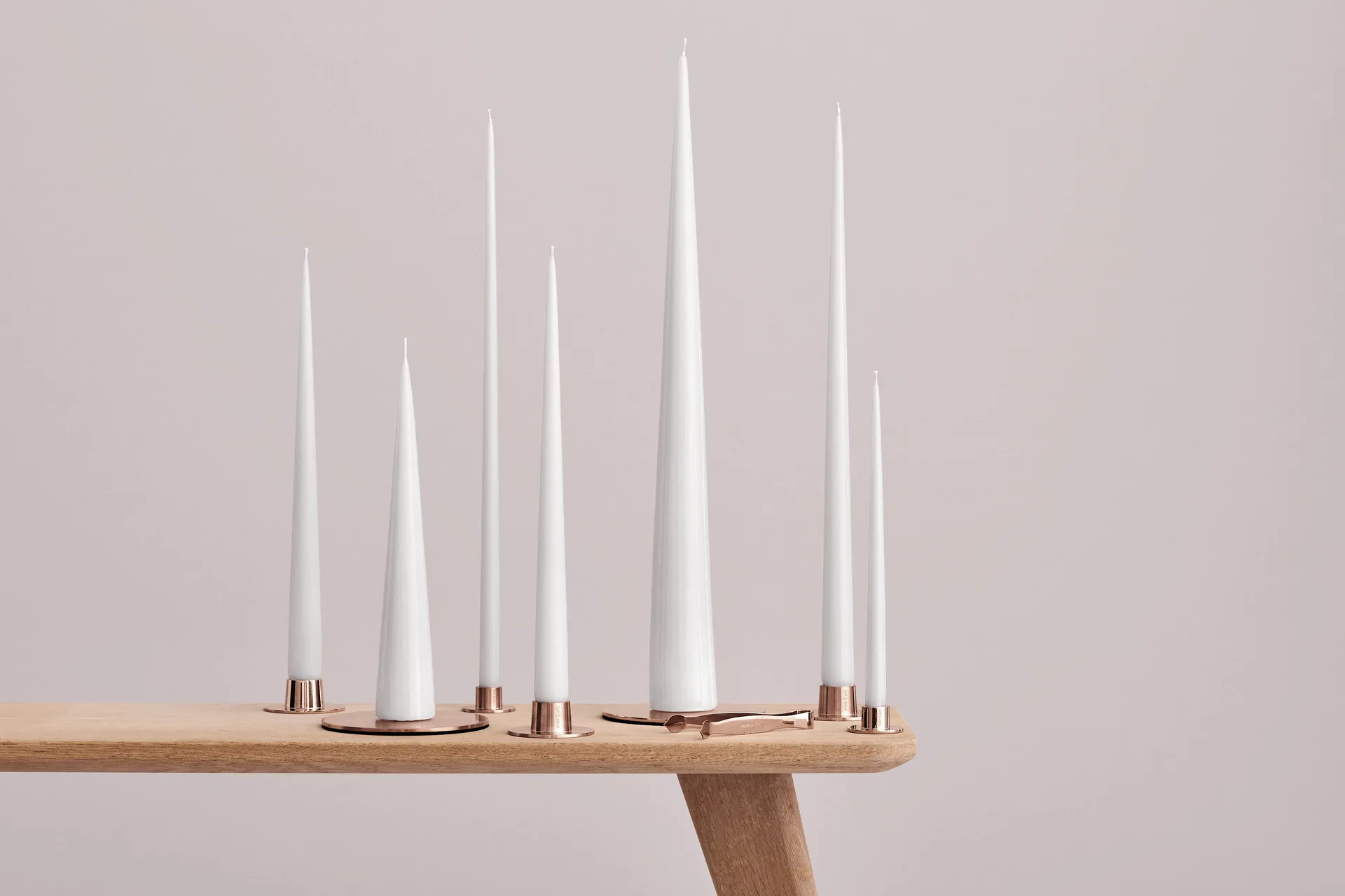ester & erik light 4-pack lacquered, pure white, 32 cm ester & erik