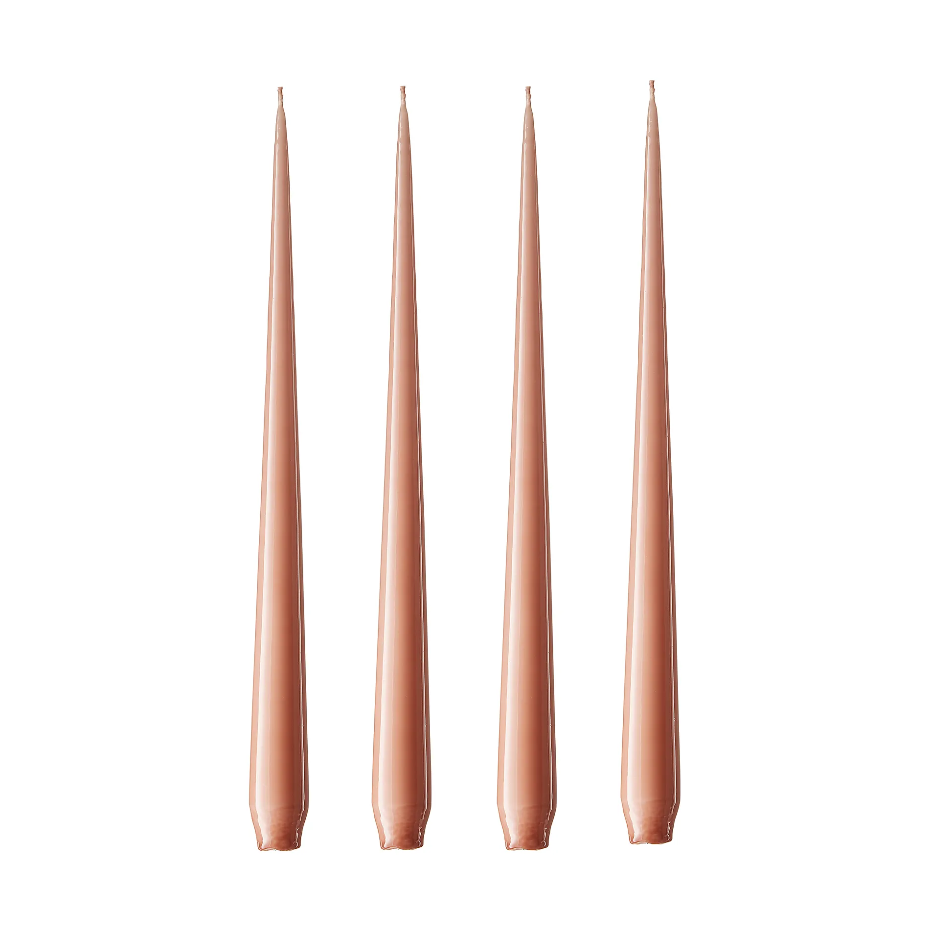 ester & erik light 4-pack lacquered, rosy caramel, 42 cm ester & erik