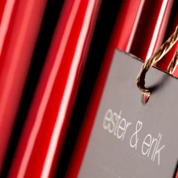 ester & erik light 4-pack lacquered - winter berry, 32 cm - ester & erik