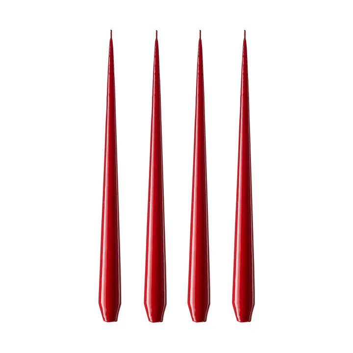 ester & erik light 4-pack lacquered - winter berry, 42 cm - ester & erik