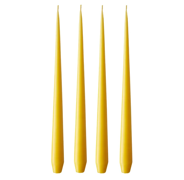 ester & erik light 4-pack matte - dark Lemon drop 15/2, 32 cm - ester & erik