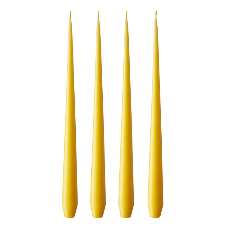 ester & erik light 4-pack matte - dark Lemon drop 15/2, 42 cm - ester & erik