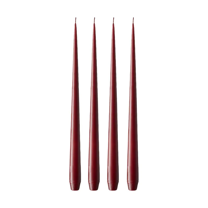ester & erik light 4-pack matte - Deep wine 44/2, 42 cm - ester & erik
