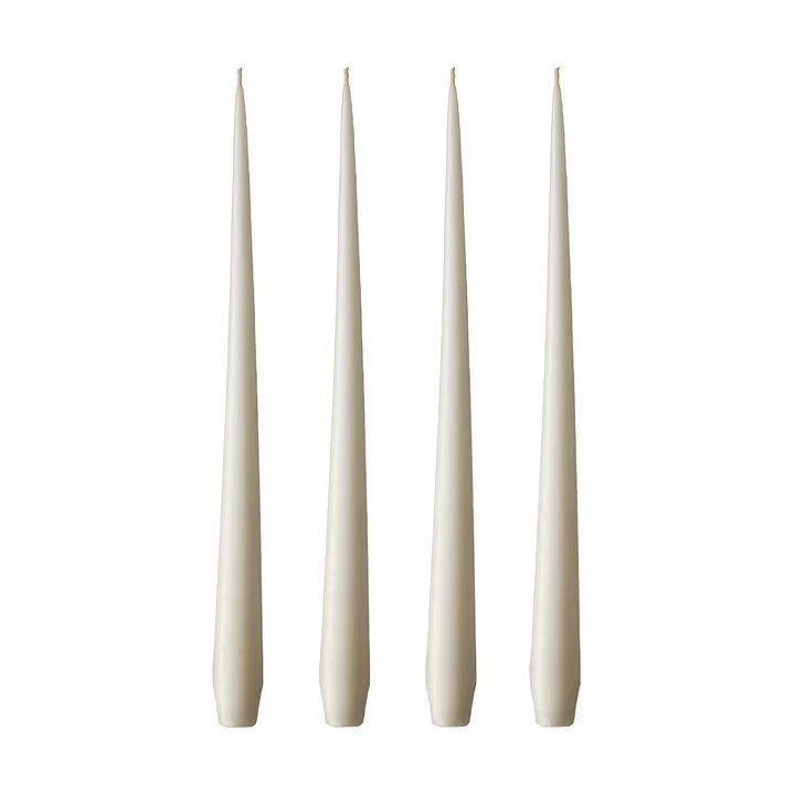 ester & erik light 4-pack matte - ivory, 42 cm - ester & erik