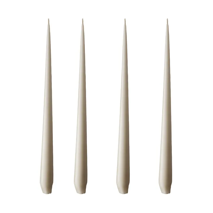 ester & erik light 4-pack matte - linen grey, 32 cm - ester & erik